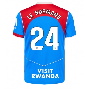 Billige Fotballdrakt Atletico Madrid Robin Le Normand #24 Replika Tredjedrakt 2025-26 Kortermet